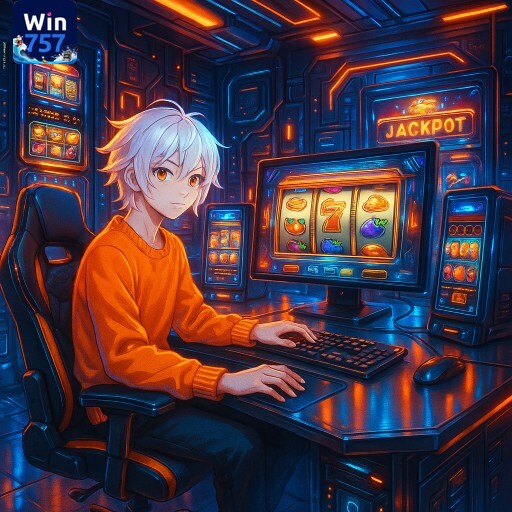 Imagem promocional da WIN757 mostrando benefícios e ofertas da plataforma